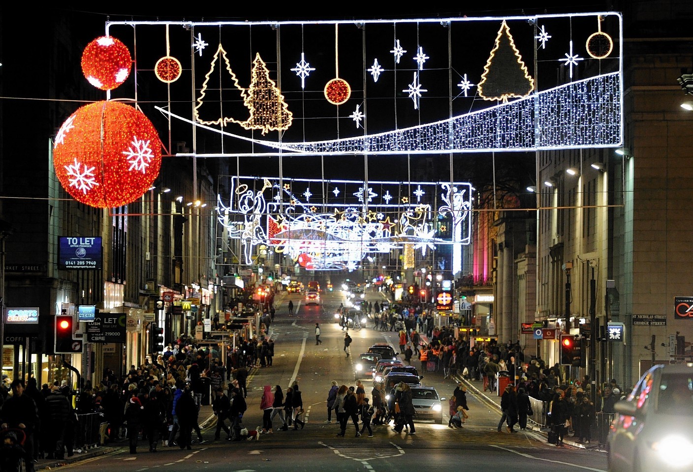 Union Street At Christmas Christmas Bulbs Christmas Lights Christmas