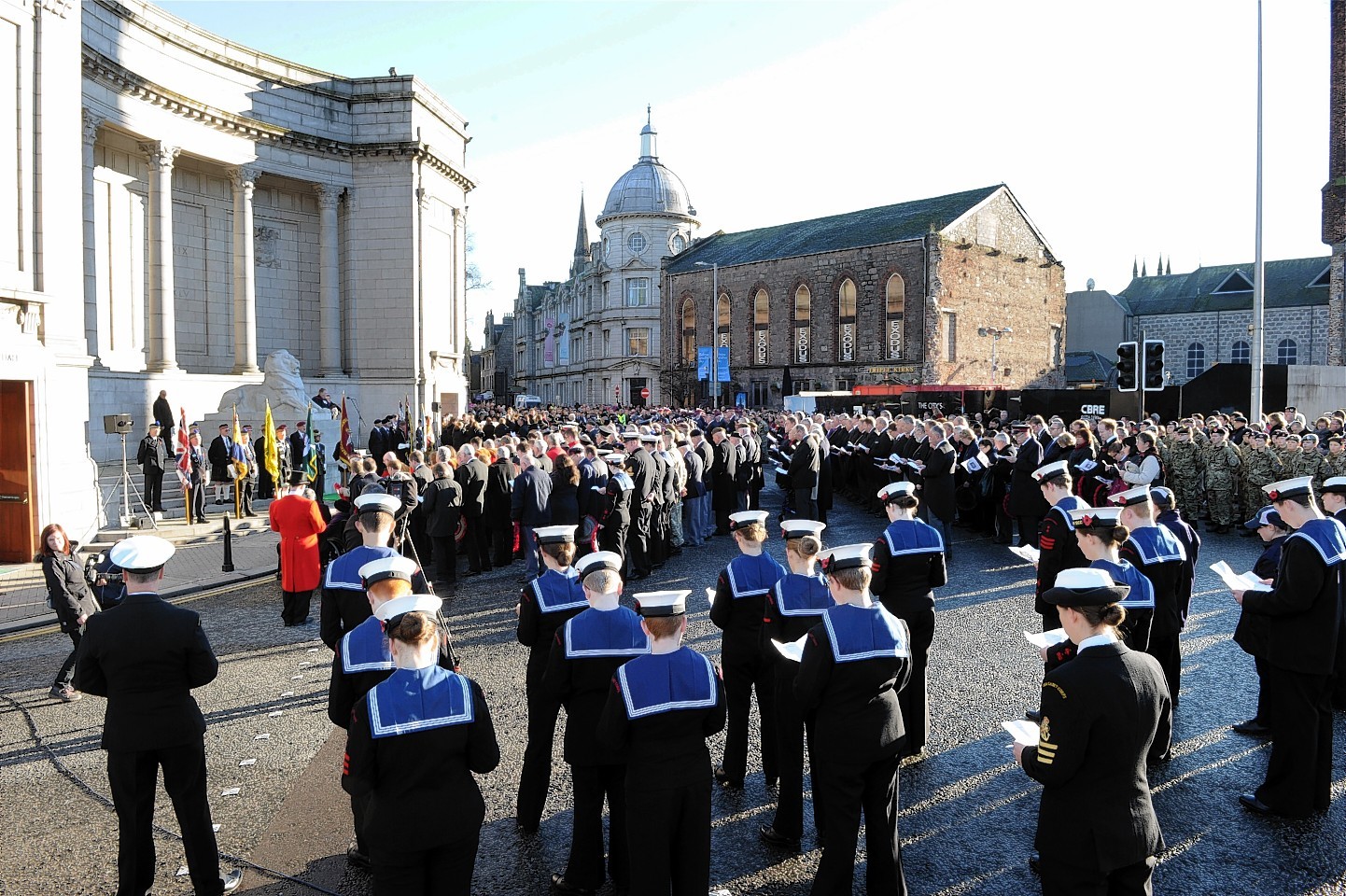 Thousands attend moving Remembrance Sunday service in Aberdeen Press