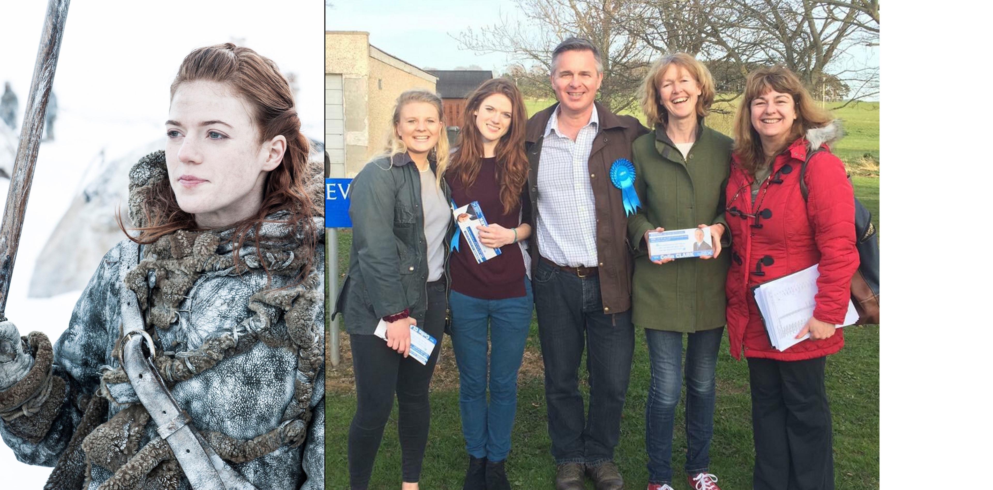 Rose Leslie Family Castle