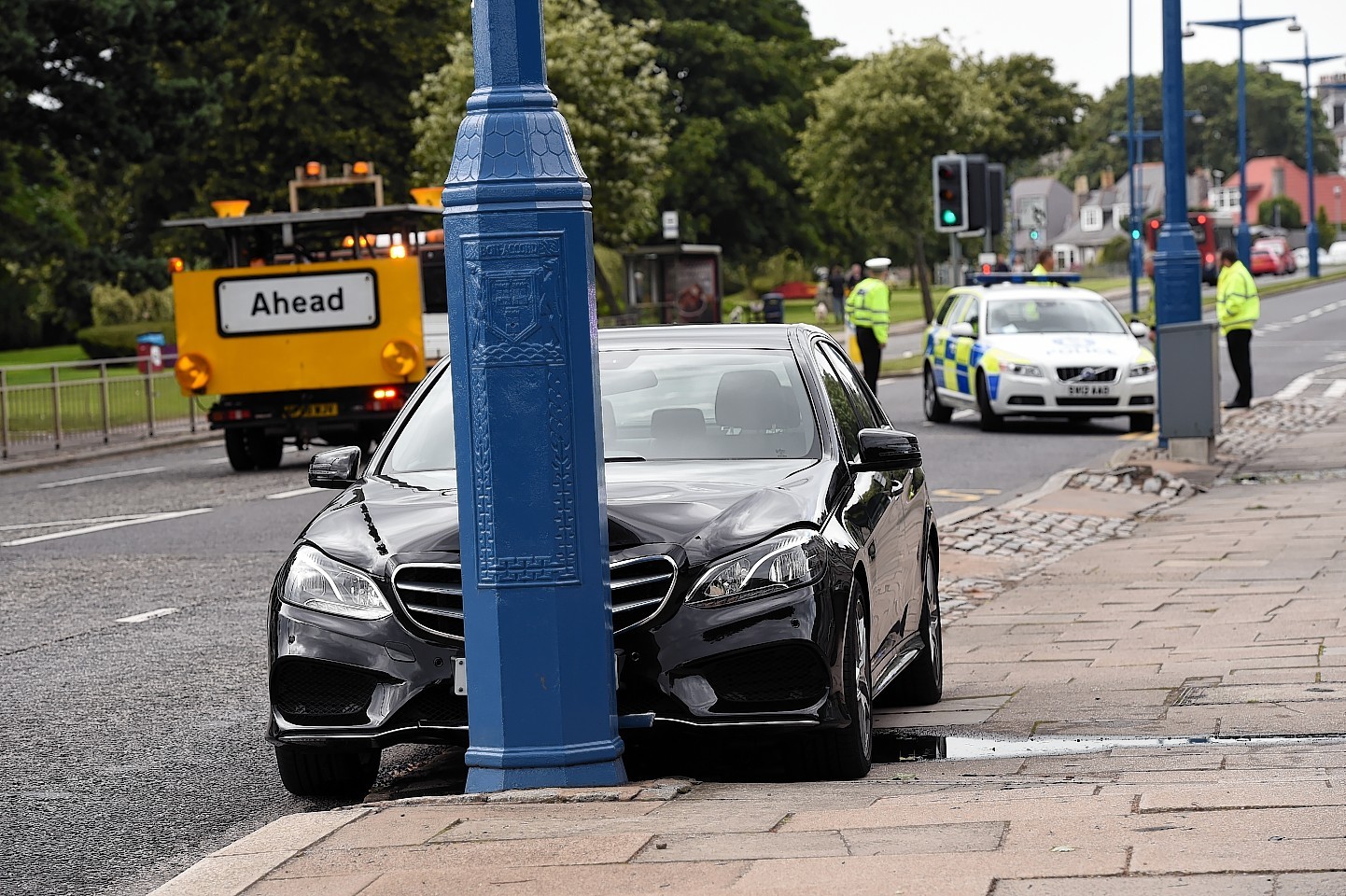 upon arriving at the scene of a motor vehicle crash upon arriving at the scene of a motor vehicle crash