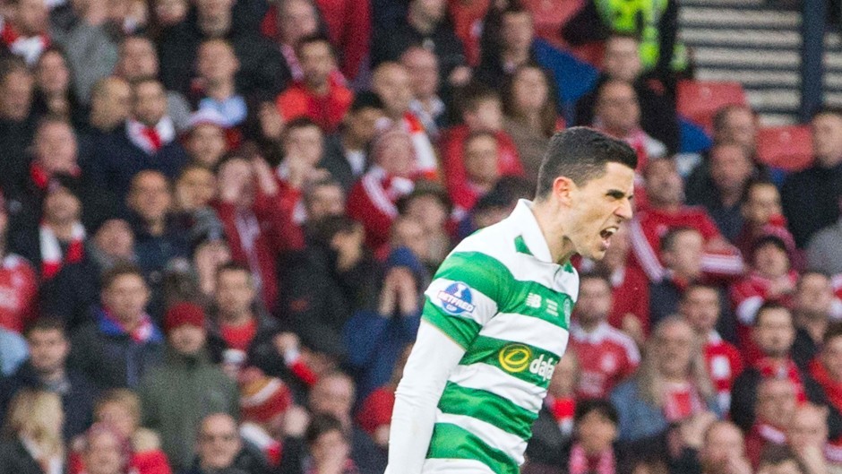 Agony for Aberdeen as Celtic secure domestic treble with last-gasp winner Agony for Aberdeen as Celtic secure domestic treble with last-gasp winner