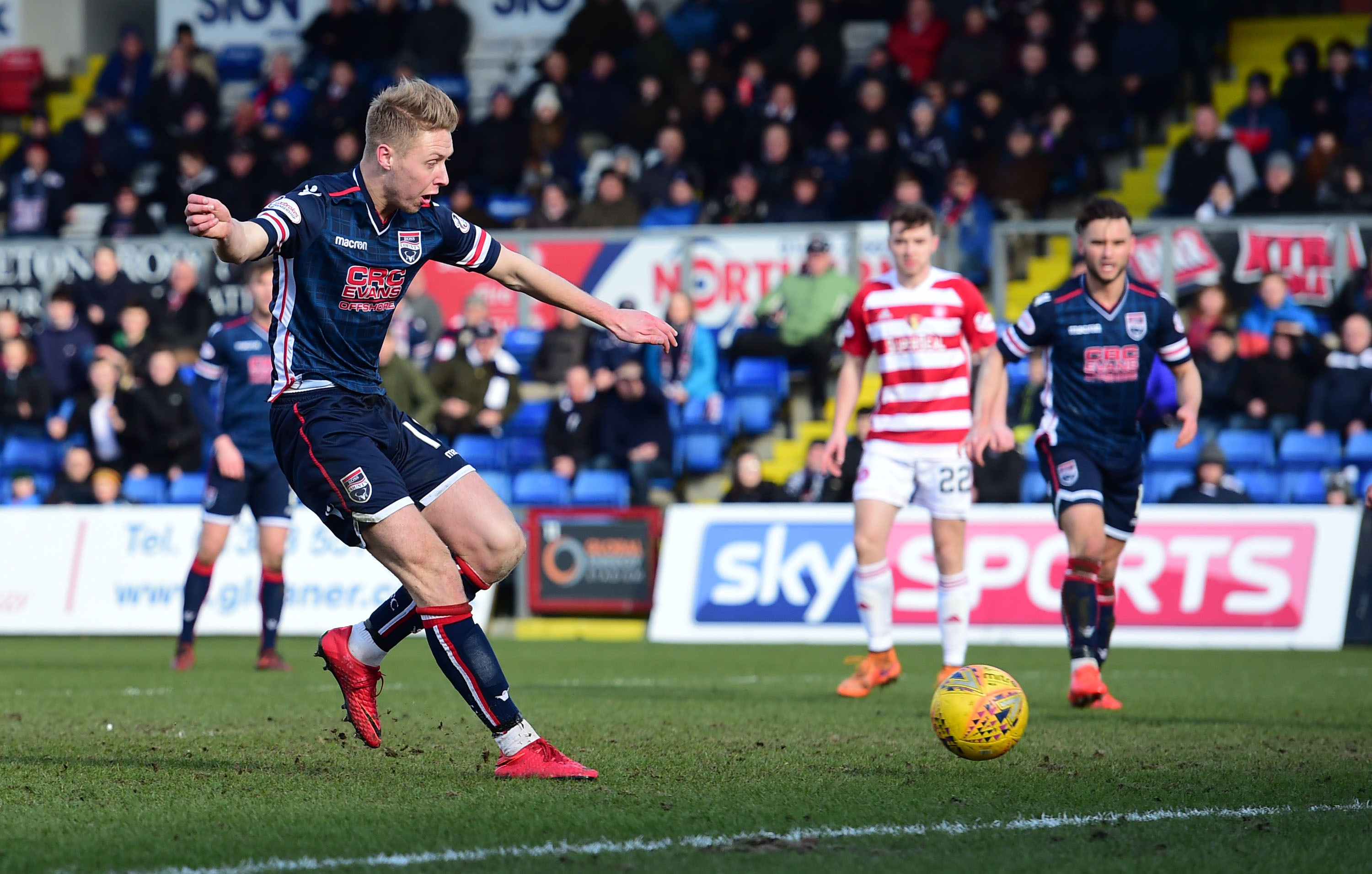 Midfielder will play vital part in Staggies fight for top-flight survival Midfielder will play vital part in Staggies fight for top-flight survival