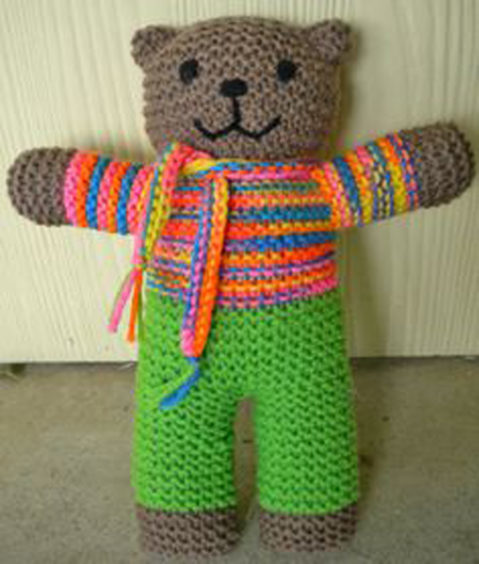 red cross trauma teddy crochet pattern
