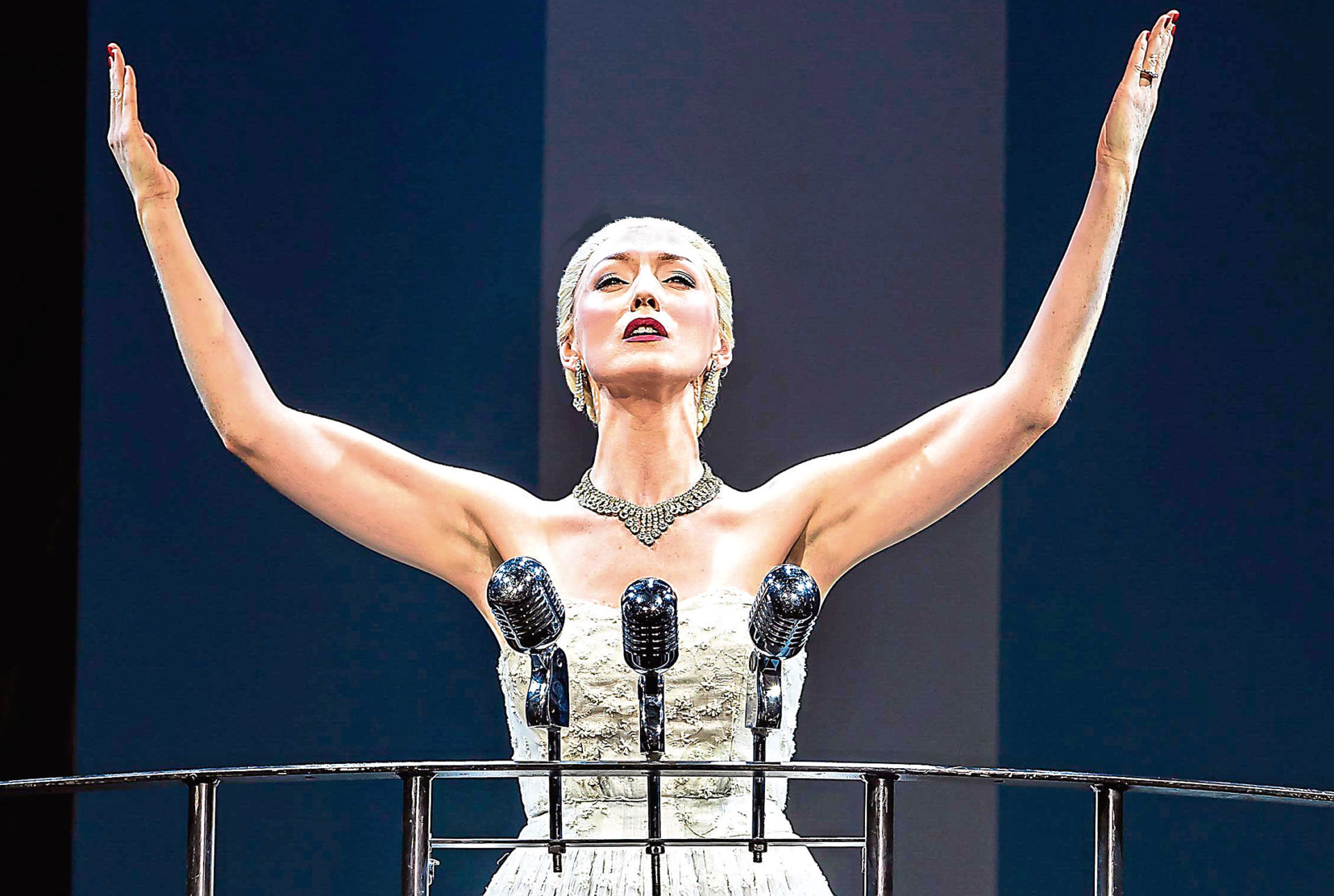 No Tears As Evita At Hm Theatre Fails To Inspire Press And Journal