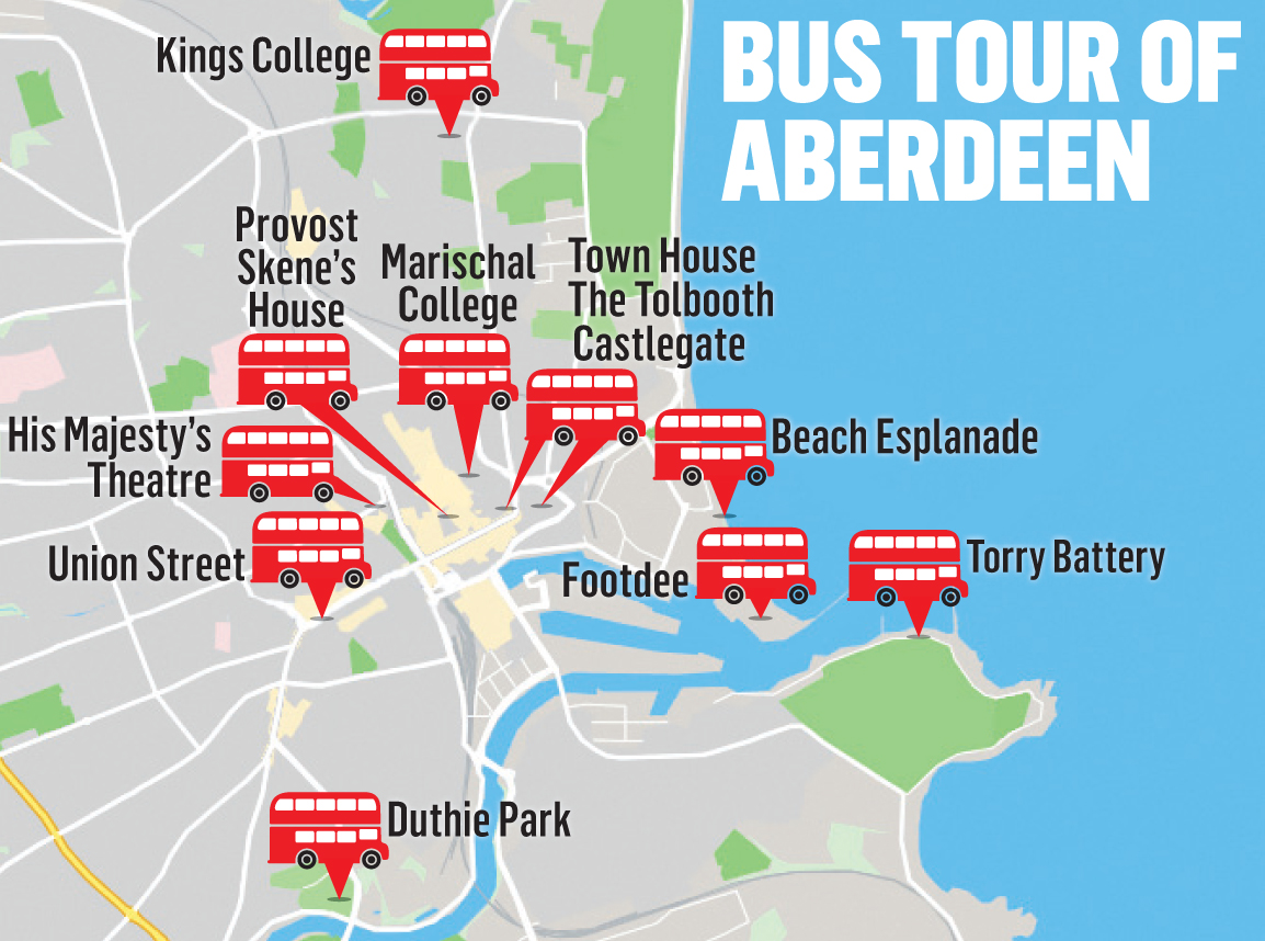 city bus tour aberdeen