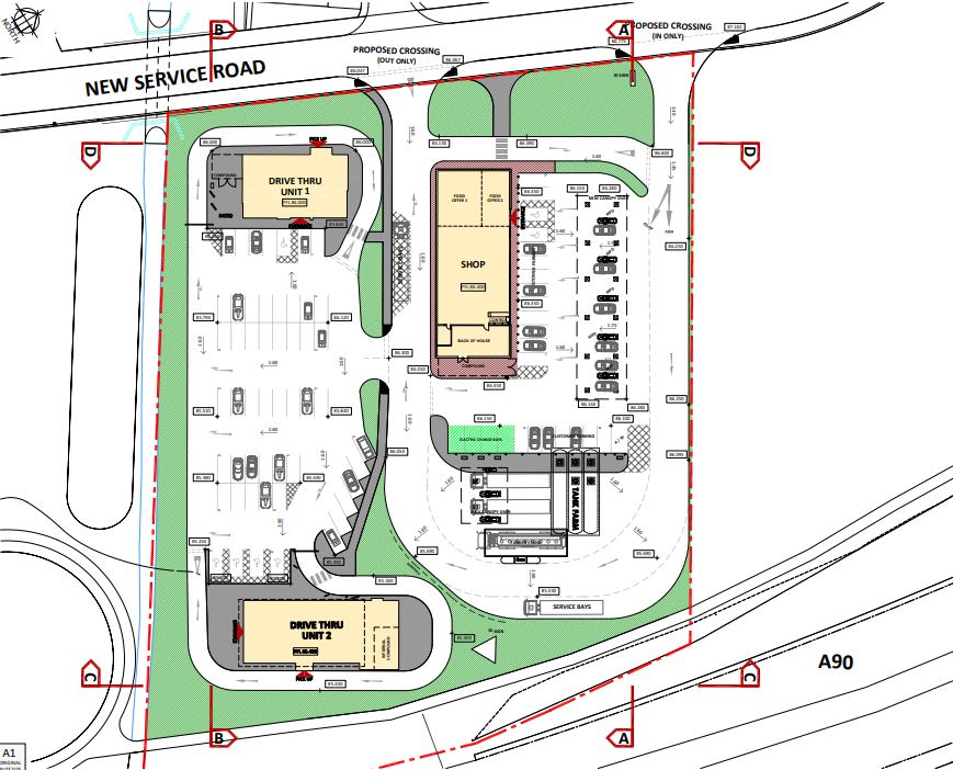 Plans lodged for petrol station, restaurant and coffee