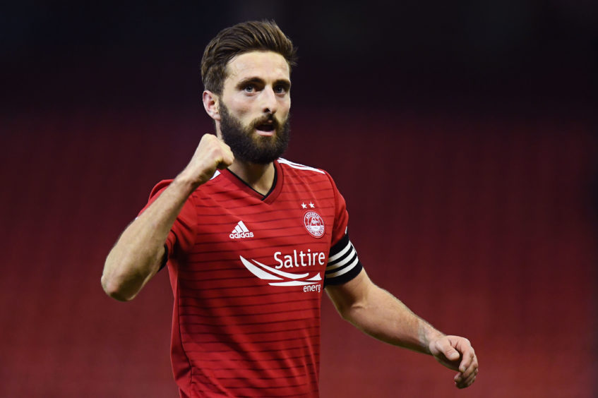 Suspended Graeme Shinnie still hoping to play a small part in an Aberdeen cup semi-final win Suspended Graeme Shinnie still hoping to play a small part in an Aberdeen cup semi-final win