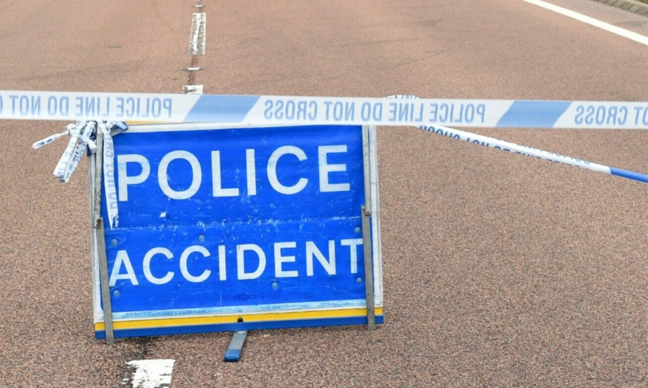 A 42-year-old woman was pronounced dead at the scene of a road crash on the A9 in the Highland's last night.
