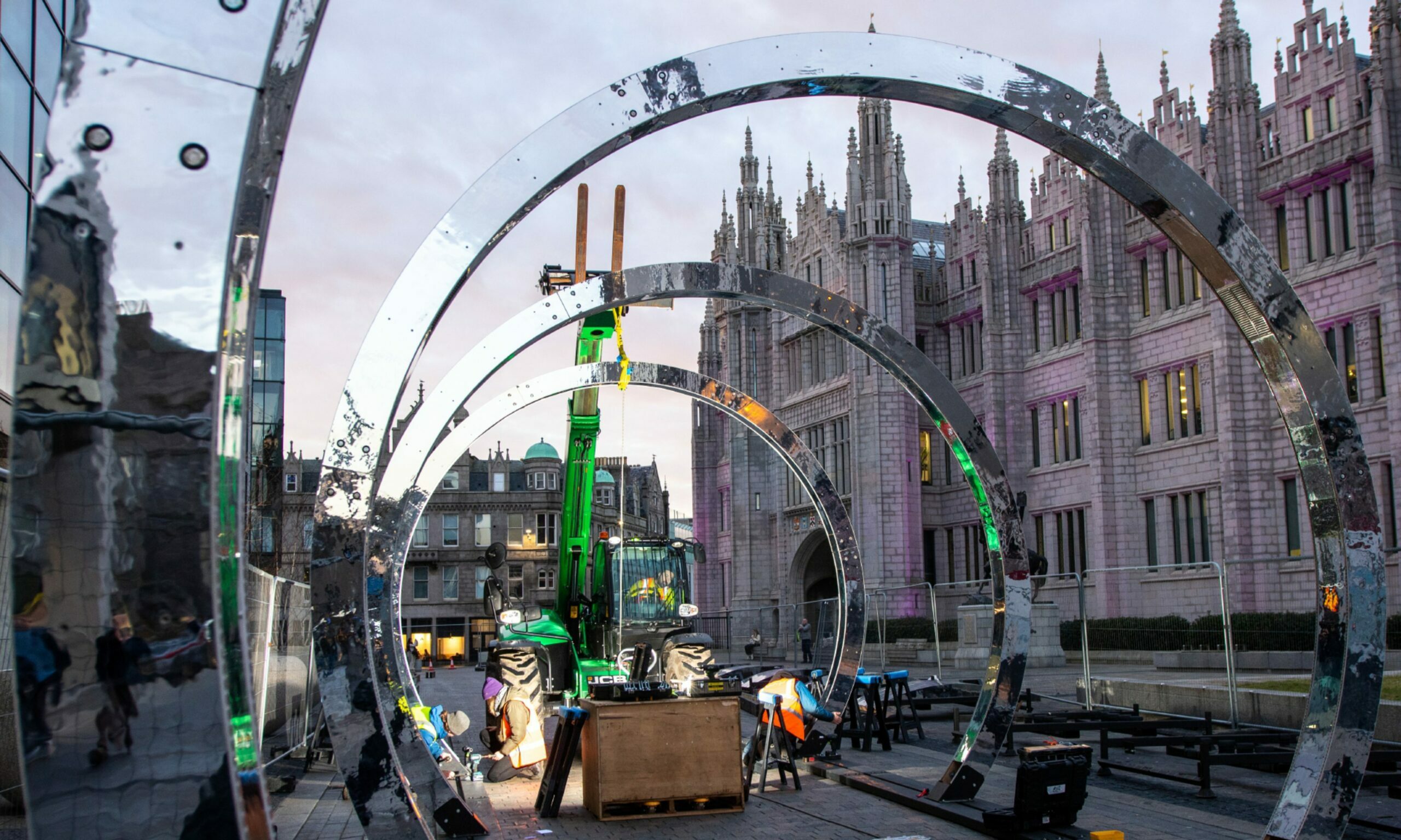 First Spectra Artists Arrive In Aberdeen To Kick Off Festival Of Light 