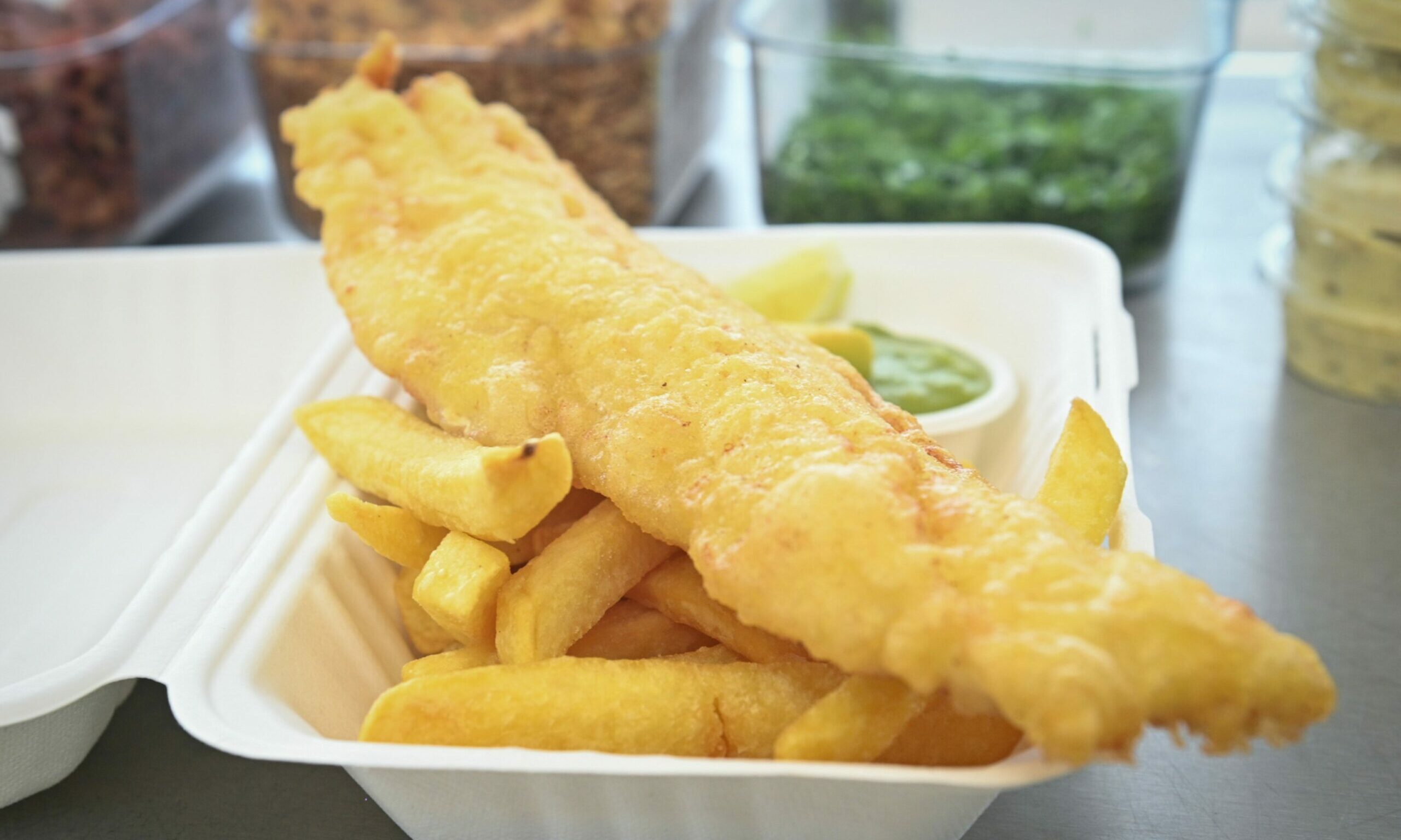 Fish and Chips (Scottish Fish and Chip Shop Recipe) - Christina's Cucina