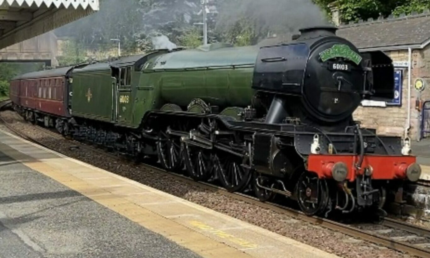 Wo man den Flying Scotsman in Aberdeenshire sehen kann