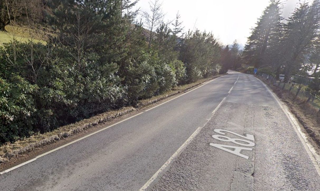 Seven in hospital after crash on A82 on Christmas Eve