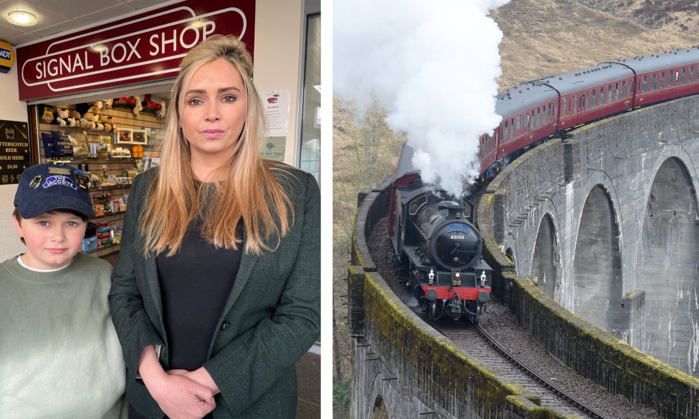 Highland shopkeeper fears for future as ‘Hogwarts Express’ train is suspended