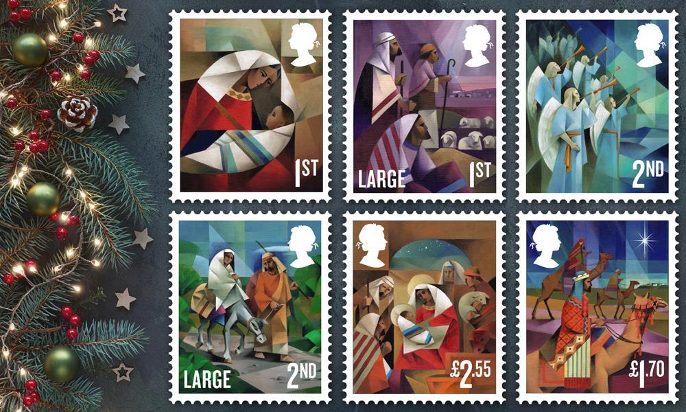 Royal Mail unveils annual uniquely designed stamp collection for Christmas